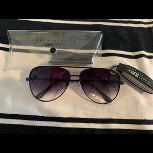 Quay High Key - Black Smoke Fade Sunnies